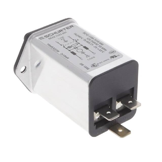 DC12.1222.001 SCHURTER Inc.  Plugs and Receptacles